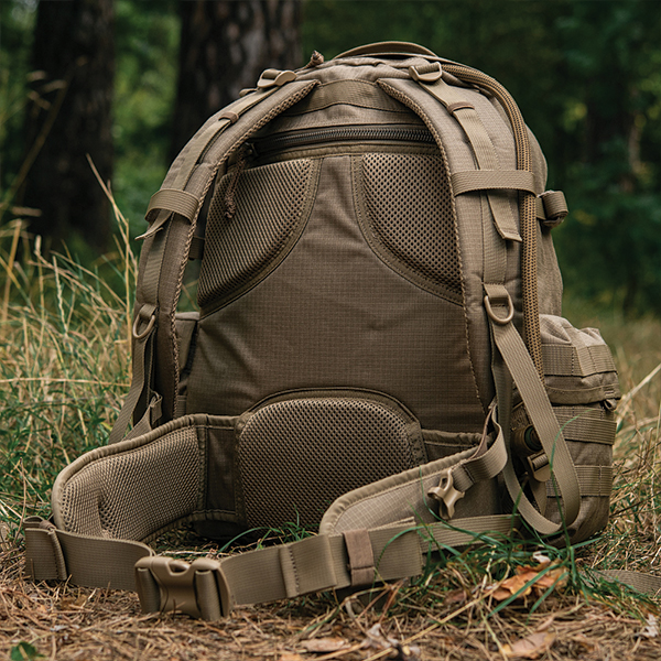 Рюкзак Sac de Combat 45 л арміїї FR Coyote (з гідратором). Фото 29