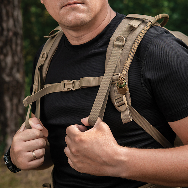 Рюкзак Sac de Combat 45 л арміїї FR Coyote (з гідратором). Фото 25