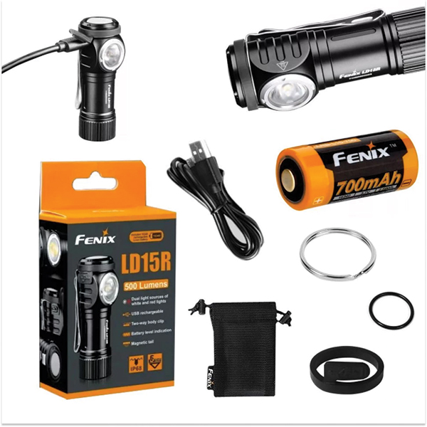 Ліхтар ручний Fenix LD15R Cree XP-G3. Фото 8