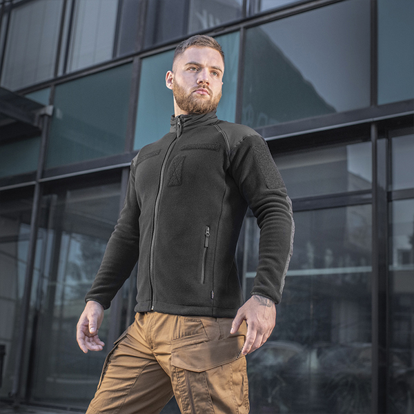 M-Tac куртка Combat Fleece Jacket Black. Фото 5