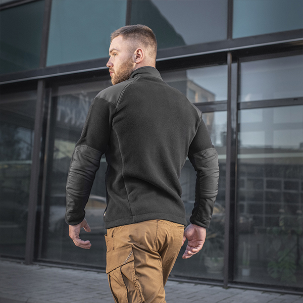 M-Tac куртка Combat Fleece Jacket Black. Фото 6
