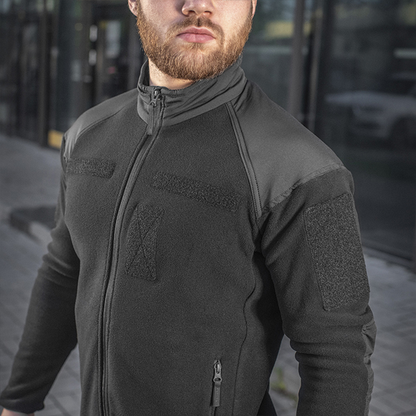 M-Tac куртка Combat Fleece Jacket Black. Фото 8