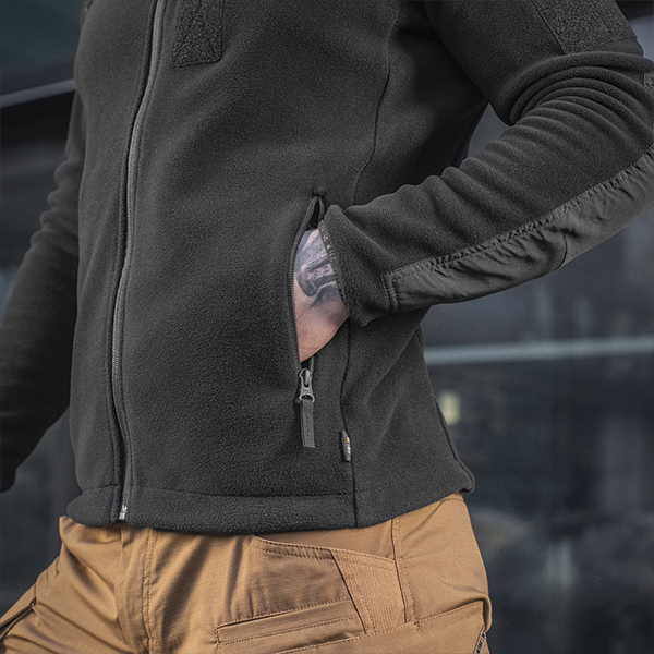 M-Tac куртка Combat Fleece Jacket Black. Фото 12