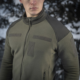 M-Tac куртка Combat Fleece Jacket Dark Olive. Фото 11