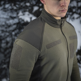 M-Tac куртка Combat Fleece Jacket Dark Olive. Фото 14