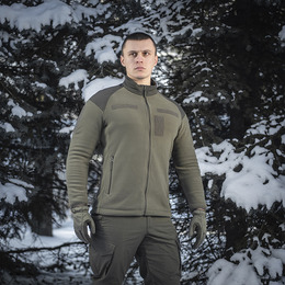M-Tac куртка Combat Fleece Jacket Dark Olive. Фото 5