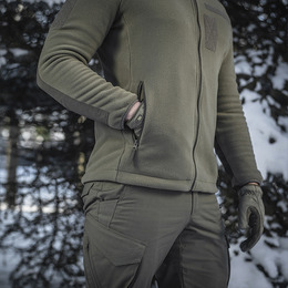 M-Tac куртка Combat Fleece Jacket Dark Olive. Фото 9