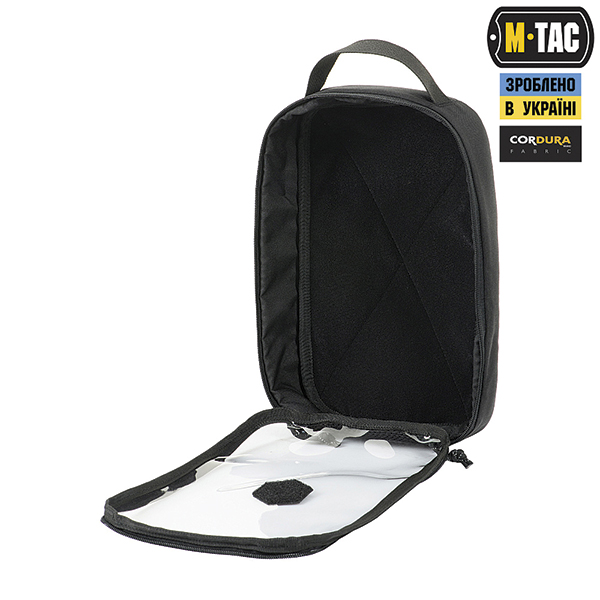 M-Tac органайзер утилітарний прозорий Elite Large Gen.II Black. Фото 4