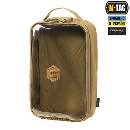 M-Tac органайзер утилітарний прозорий Elite Large Gen.II Coyote