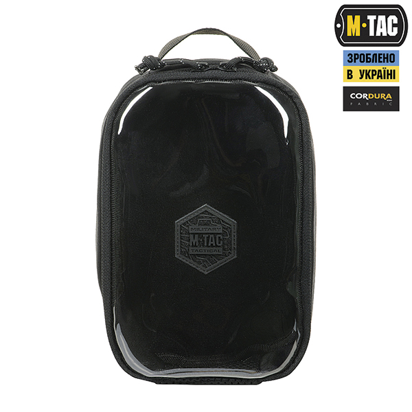 M-Tac органайзер утилітарний прозорий Elite Small Gen.II Black. Фото 2