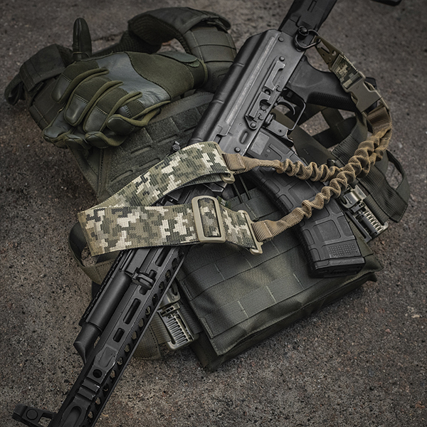 M-Tac ремінь збройовий одноточковий еластичний MM14. Фото 8