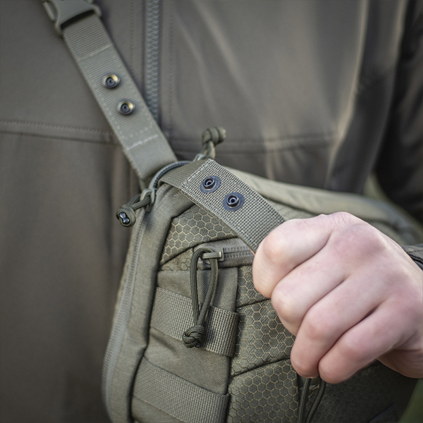 M-Tac сумка Sphaera Hex Hardsling Bag Gen.III Elite Ranger Green. Фото 10