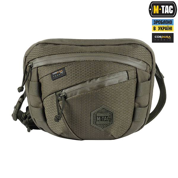 M-Tac сумка Sphaera Hex Hardsling Bag Gen.III Elite Ranger Green. Фото 2