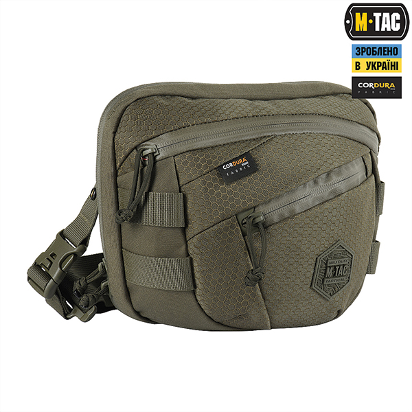 M-Tac сумка Sphaera Hex Hardsling Bag Gen.III Elite Ranger Green. Фото 3