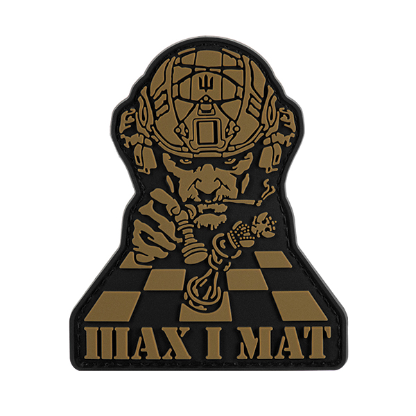 M-Tac нашивка Шах і Мат Black/Coyote