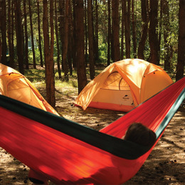 Гамак Naturehike подвійний NH21DC011, помаранчевий