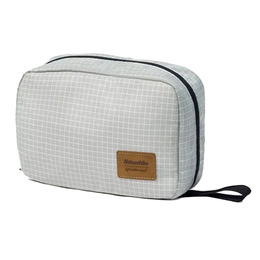 Косметичка Naturehike NH20SN010, розмір L, світло-сіра