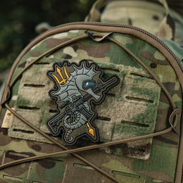 M-Tac нашивка Морський коник (PVC) Coyote