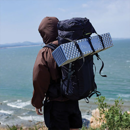 Килимок складаний IXPE Naturehike CNK2300DZ017, алюмінієва плівка, 200x65х2 см, темно-блакитний. Фото 10
