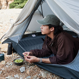 Килимок складаний IXPE Naturehike CNK2300DZ017, алюмінієва плівка, 200x65х2 см, темно-блакитний. Фото 6