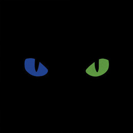 M-Tac нашивка Cat Eyes Laser Cut Black/Yellow/Blue/GID. Фото 2