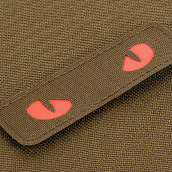 M-Tac нашивка Cat Eyes Laser Cut Coyote/Red/GID. Фото 3