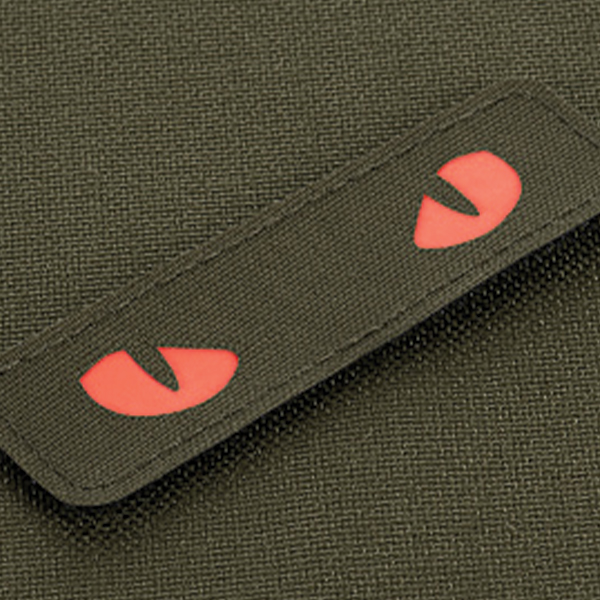 M-Tac нашивка Cat Eyes Laser Cut Ranger Green/Red/GID. Фото 3