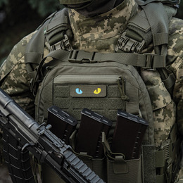 M-Tac нашивка Cat Eyes Laser Cut Ranger Green/Yellow/Blue/GID. Фото 4