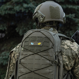 M-Tac нашивка Cat Eyes Laser Cut Ranger Green/Yellow/Blue/GID. Фото 8