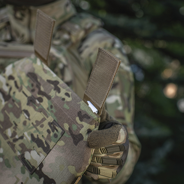 M-Tac фартух протиуламковий з балістичним пакетом 2 клас Laser Cut XL Multicam. Фото 15