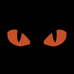 M-Tac нашивка Tiger Eyes Laser Cut (пара) Ranger Green/Red/GID