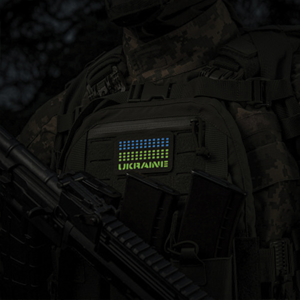 M-Tac нашивка Ukraine Laser Cut Ranger Green/Yellow/Blue/GID. Фото 5