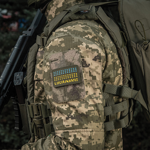 M-Tac нашивка Ukraine Laser Cut Ranger Green/Yellow/Blue/GID. Фото 8
