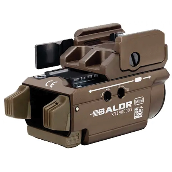 Ліхтар Olight Baldr Mini Green Laser Desert Tan. Фото 3