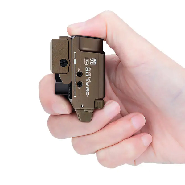 Ліхтар Olight Baldr Mini Green Laser Desert Tan. Фото 8