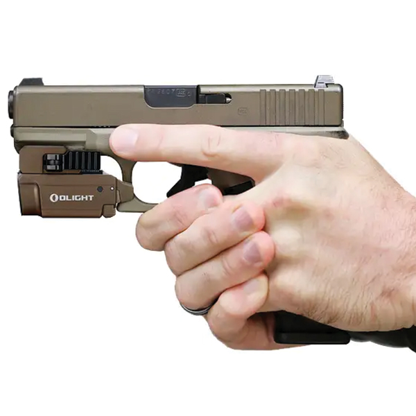 Ліхтар Olight Baldr Mini Green Laser Desert Tan. Фото 9