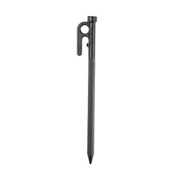 Кілок сталевий Naturehike CNH22ZP018, 20 см, чорний
