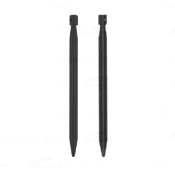 Кілки алюмінієві Naturehike CNK2300ZP016, 20 см , чорні (8 шт)