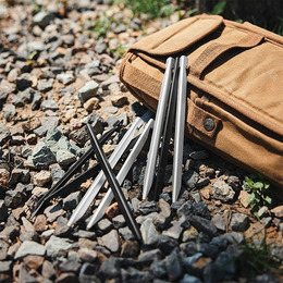 Кілки алюмінієві Naturehike CNK2300ZP016, 20 см , чорні (8 шт). Фото 2