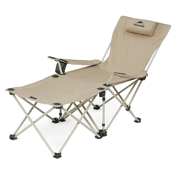 Крісло складане Naturehike CNK2300JJ012, алюміній, бежевий