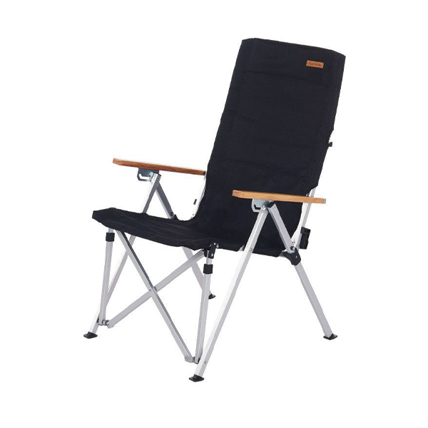 Крісло складане Naturehike NH17T003-Y, алюміній, чорний