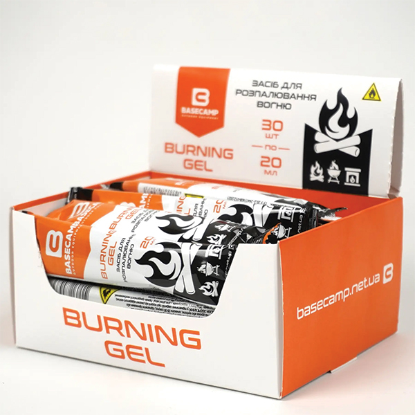 Гель для розпалювання BaseCamp Burning Gel стік 20 мл. Фото 3