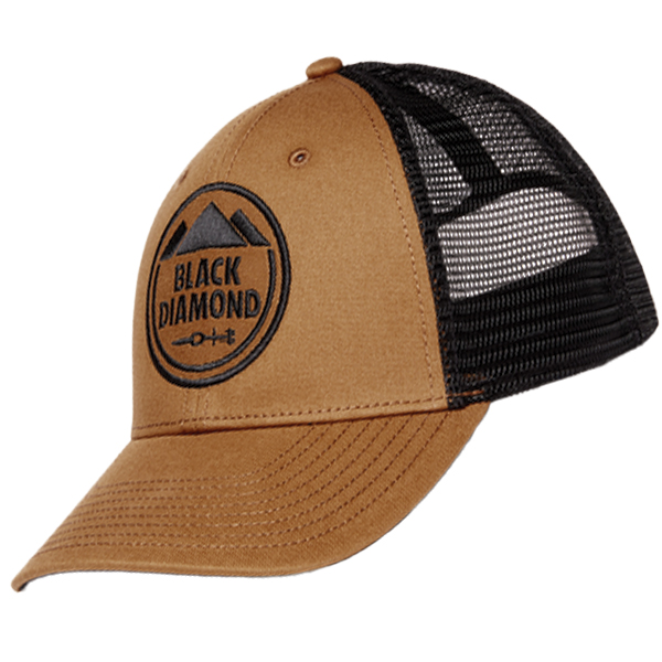 Кепка Black Diamond Low Profile Trucker Hat - Dark Curry/Black