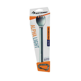 Ложка-виделка Alpha Light Spork Long Grey Anodised, L від Sea to Summit