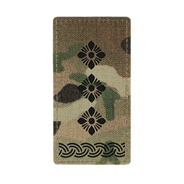 M-Tac погон на липучці полковник Multicam
