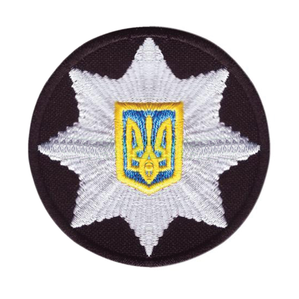 Кокарда Поліція Black