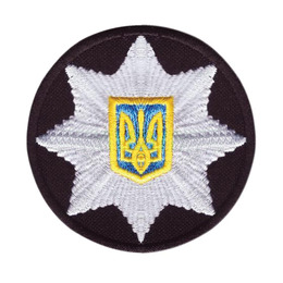 Кокарда Поліція Black