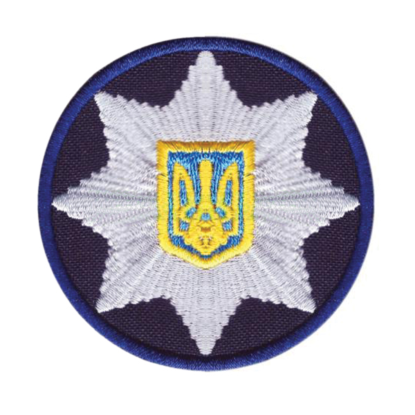 Кокарда Поліція Dark Blue