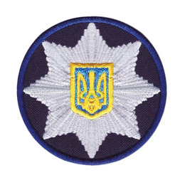 Кокарда Поліція Dark Blue
