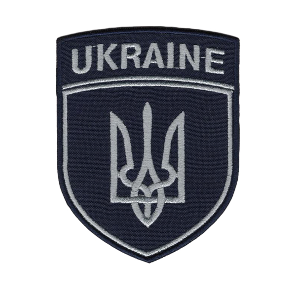 Нарукавна емблема Укрзалізниця Ukraine Dark Blue/Grey